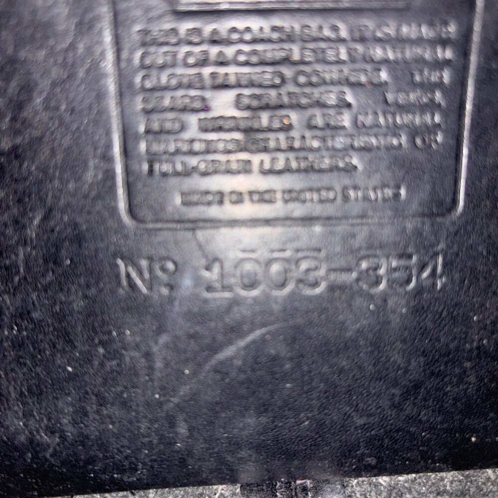 Vintage Black Coach City Bag - Picture 4 of 7